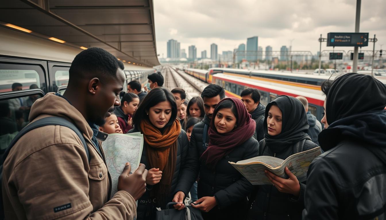 Flüchtlinge Reisebestimmungen