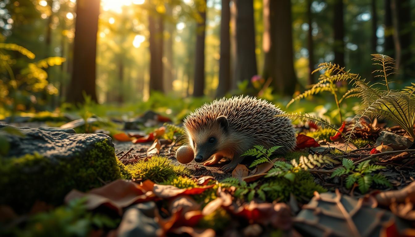 Igel Ernährung in der Natur