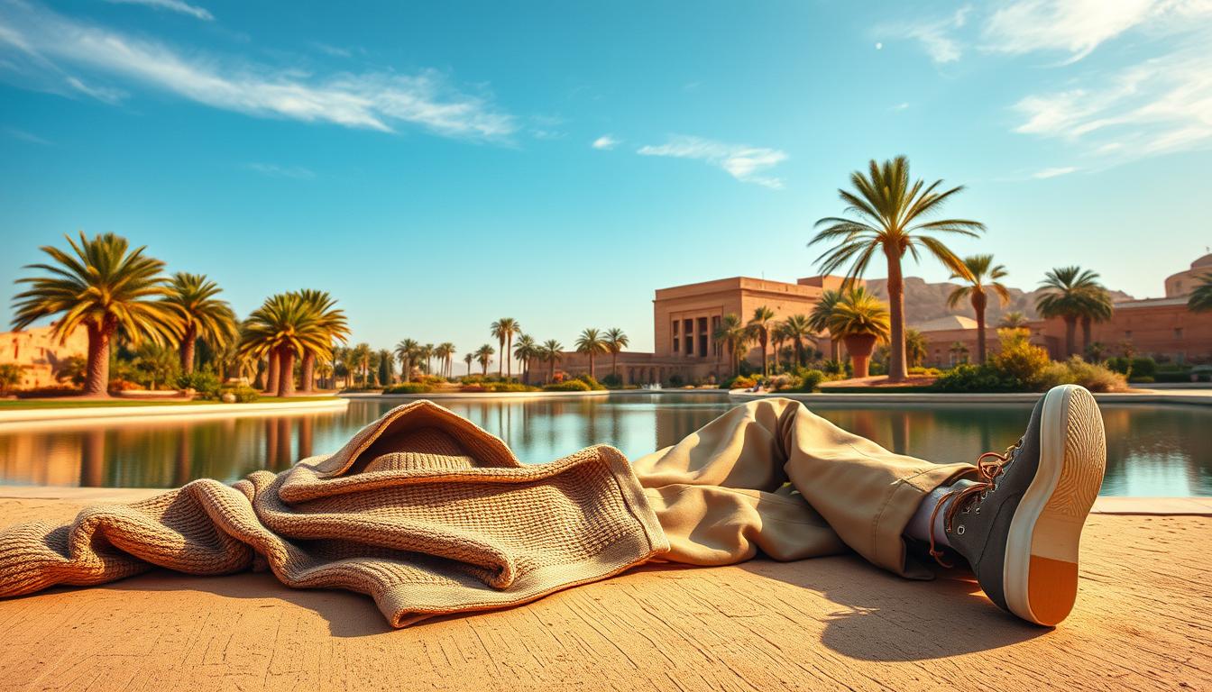 Kleidung für Ägypten Winterurlaub
