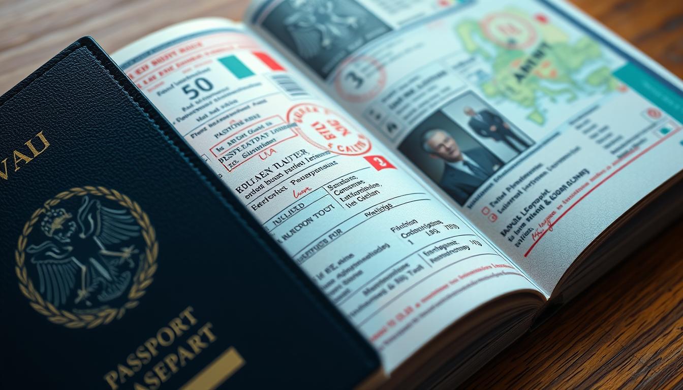 Reisepass für Nicht-EU-Länder