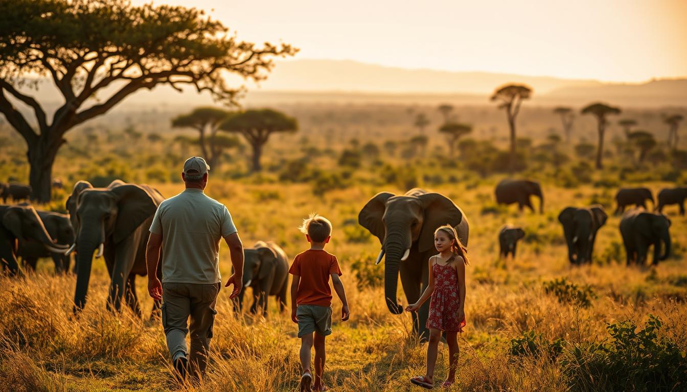Safari mit Kindern in Afrika